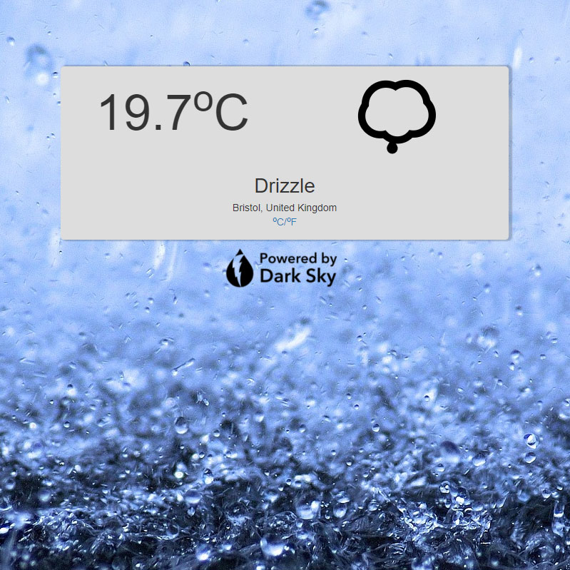 Weather app thumbnail